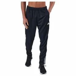 adidas Train Essentials 3-Stripes Training Joggers Black / White Svart New