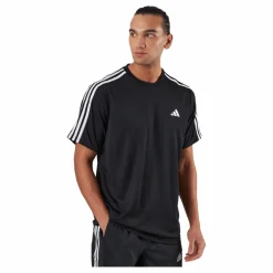Train Essentials 3-Stripes Training T-Shirt Black*adidas New