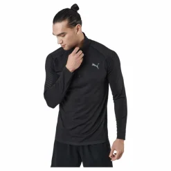 Train Formknit Seamless 1/2 Zi Black*Puma