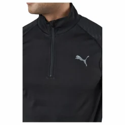 Train Formknit Seamless 1/2 Zi Black*Puma
