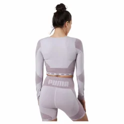 Puma Train Formknit Seamless Long S Lavender Fog-grape Wine Vit