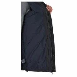 Superdry Train Heavyweight Puffer Dark Charcoal Svart Discount
