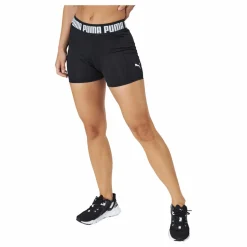 Puma Train Strong 3" Tight Sho Black Svart Discount