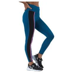 Puma Train Shine High Rise 7/8 Tight Blue Blå New