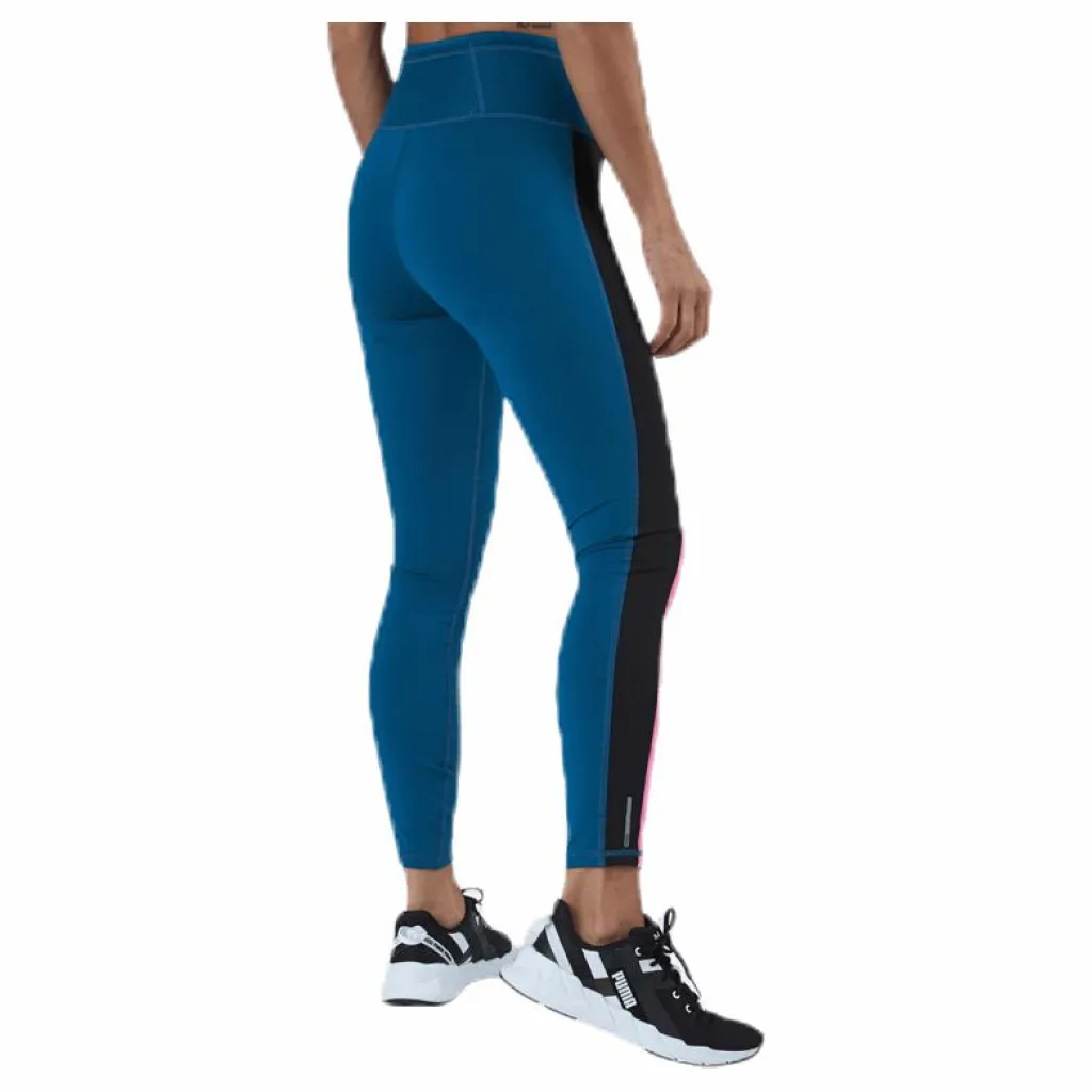 Puma Train Shine High Rise 7/8 Tight Blue Blå New