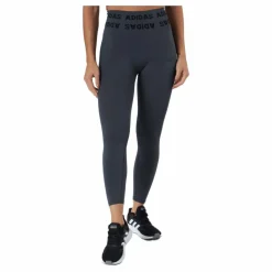 adidas Training Branded Aeroknit 7/8 High Rise Tight Dgh Solid Grey Grå Hot