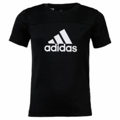 adidas Training EQ Tee Youth White/Black Svart Clearance
