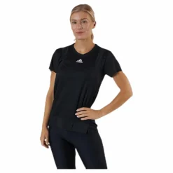 adidas Training Heat Ready Tee Black Svart Outlet