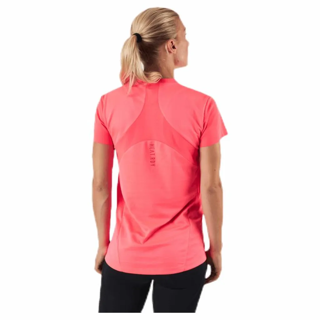 adidas Training Heat Ready Tee Pink/Red Rosa