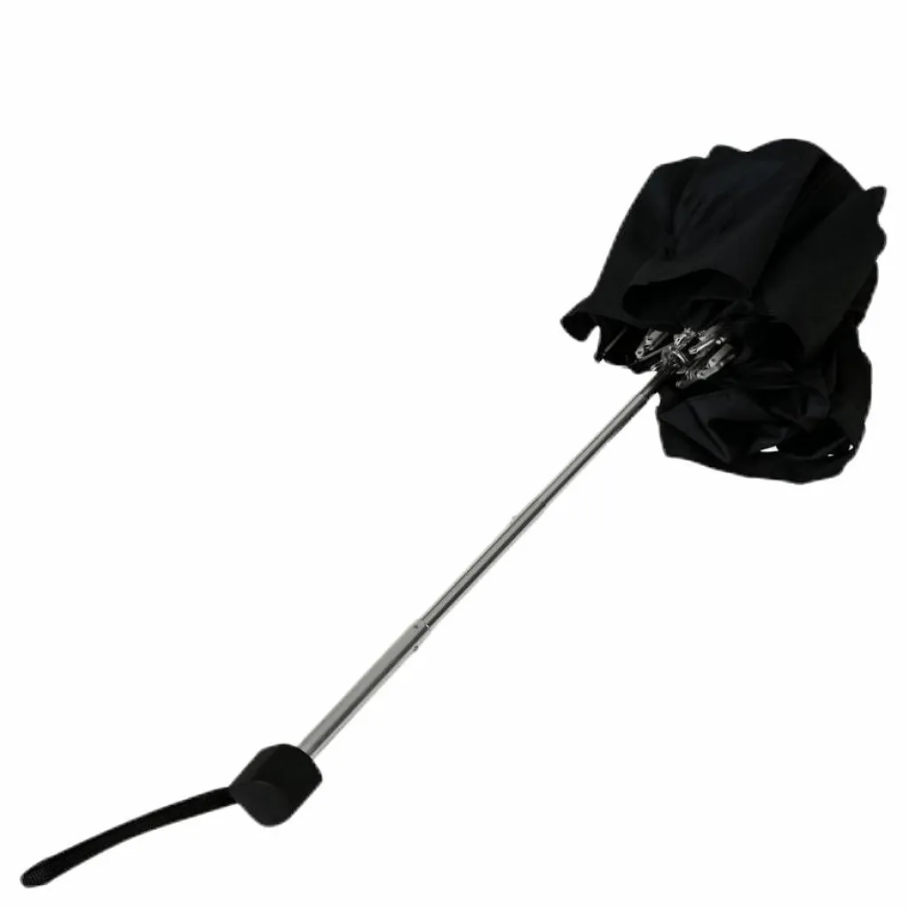 Lifeventure Trek Umbrella - Small Black Svart Clearance