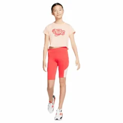 Trophy Bike Shorts Junior Red*Nike Discount