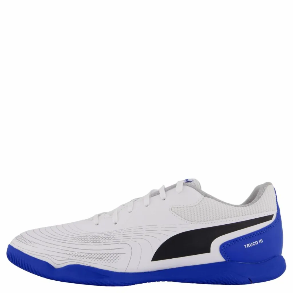 Puma Truco Iii Indoor White- Black- Tea Svart, Blå och Vit Discount