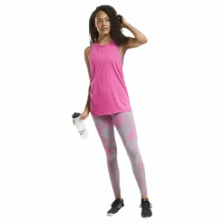 Reebok TS Burnout Tank Pink Lila Clearance