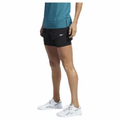 Reebok TS Epic Short 2 In 1 Black Svart Discount