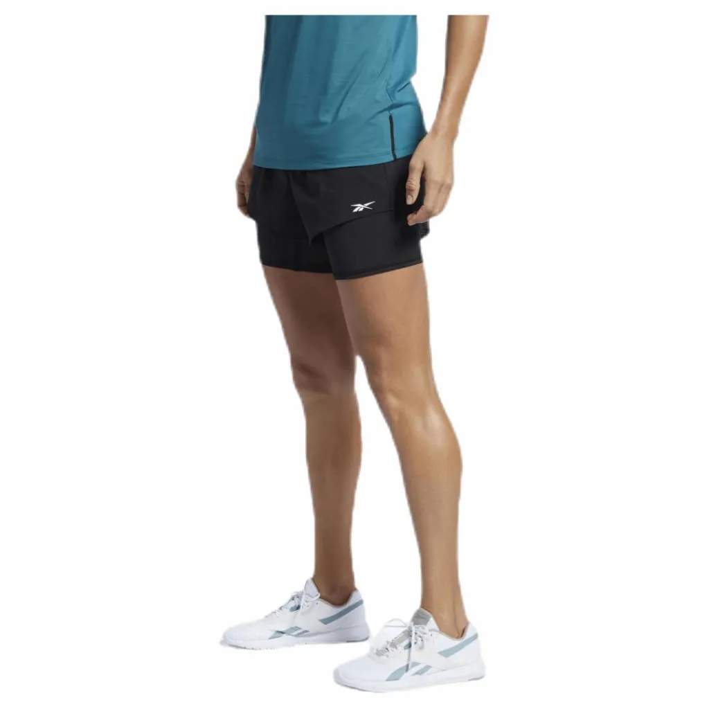 Reebok TS Epic Short 2 In 1 Black Svart Discount
