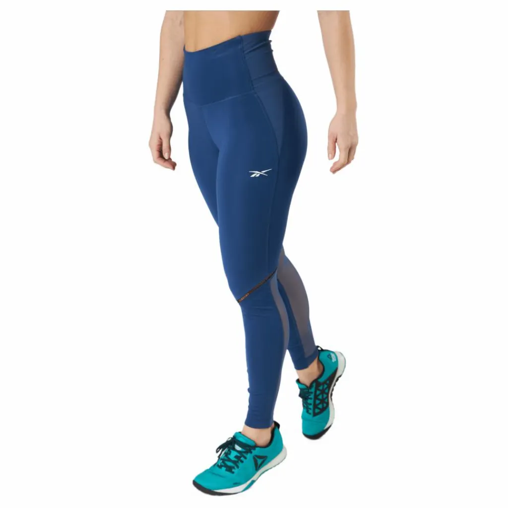 Reebok Ts Lux Perform Perf Tight Batblu Blå Best