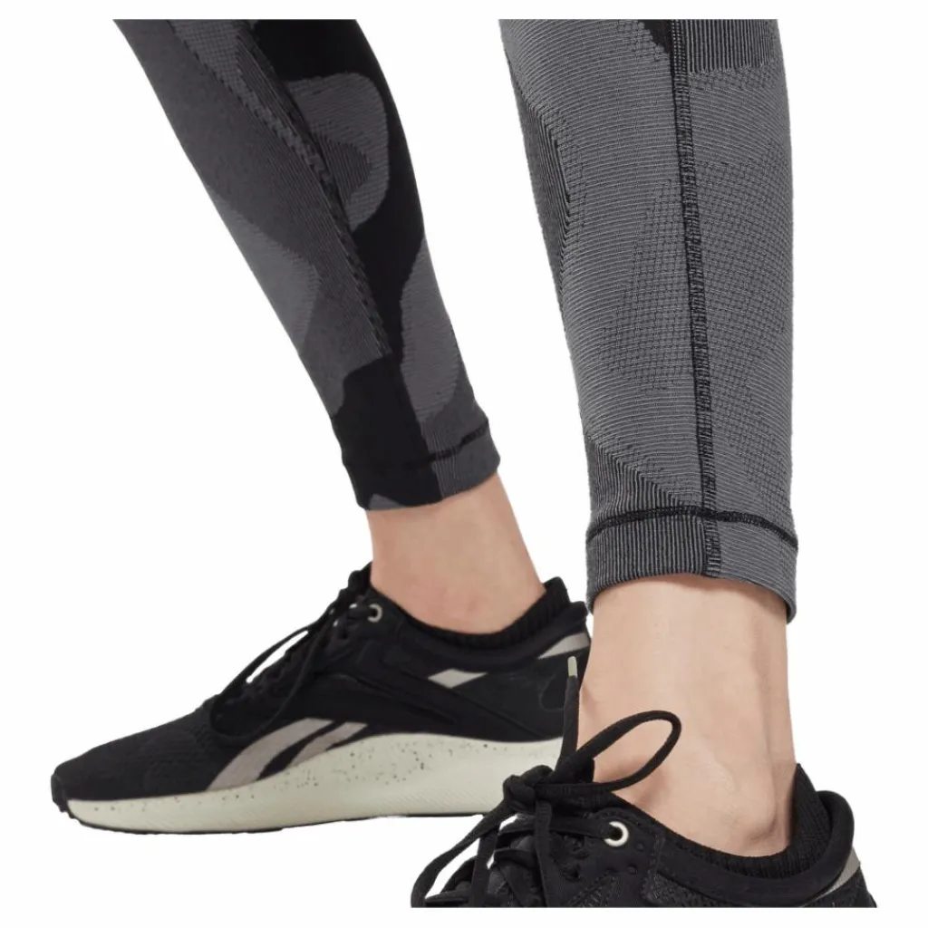 Reebok Ts Lux Tight- Jacquard Black Svart Hot