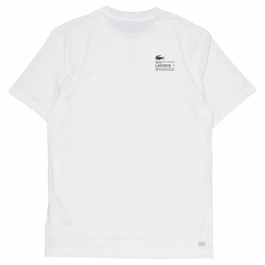 T-shirt Active Performance White*Lacoste Sport Outlet