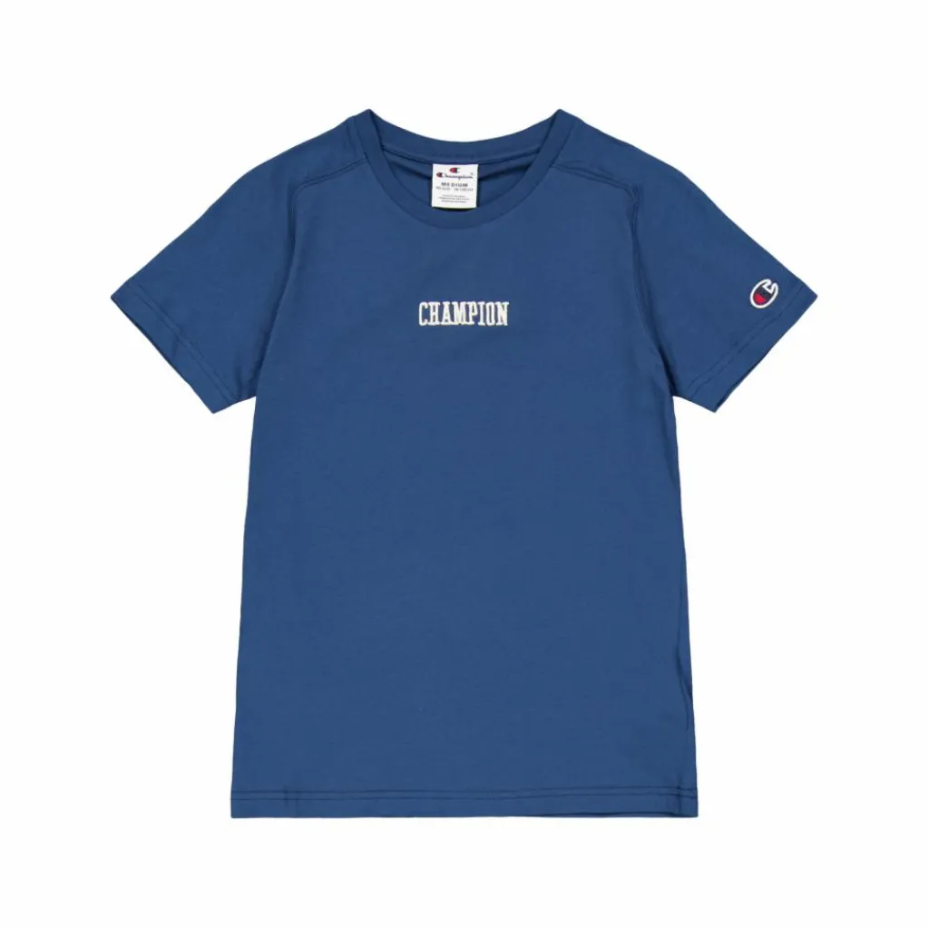 Champion T-shirt Blue Blå Outlet