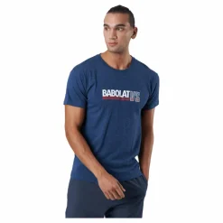 Babolat T-shirt Exercise Vintage Blue Blå New