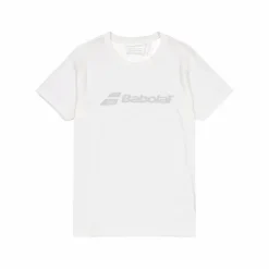 Babolat T-shirt Exercise White Vit Sale