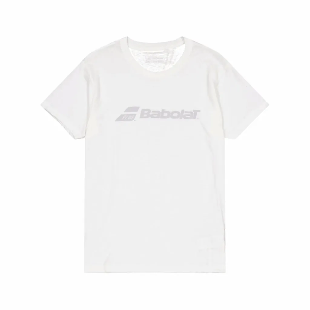Babolat T-shirt Exercise White Vit Sale