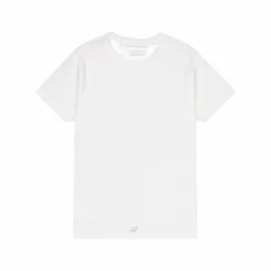 Babolat T-shirt Exercise White Vit Sale