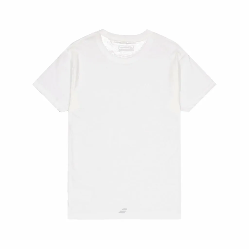 Babolat T-shirt Exercise White Vit Sale