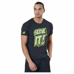 T-shirt  Message Black*Babolat Hot