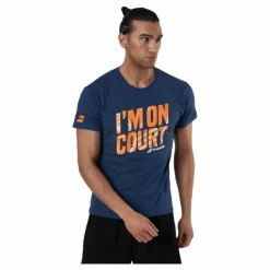 T-Shirt  Message blue*Babolat