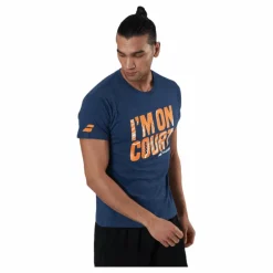 T-Shirt  Message blue*Babolat