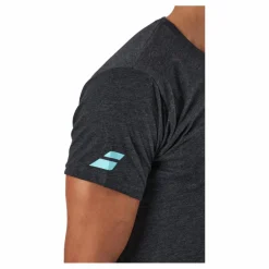 T-shirt Padel Cotton Black*Babolat