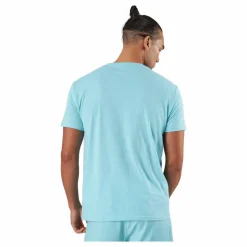 Babolat T-shirt Padel Cotton Turquoise Blå Hot