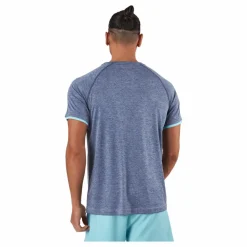 T-shirt Play Crew Neck White Blue*Babolat Discount