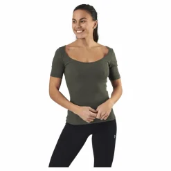 Bread & Boxers T-shirt Ribbed Green Grön New