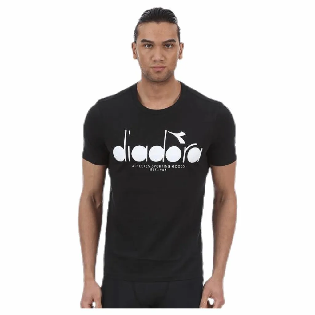 T-Shirt SS BL White/Black*Diadora New