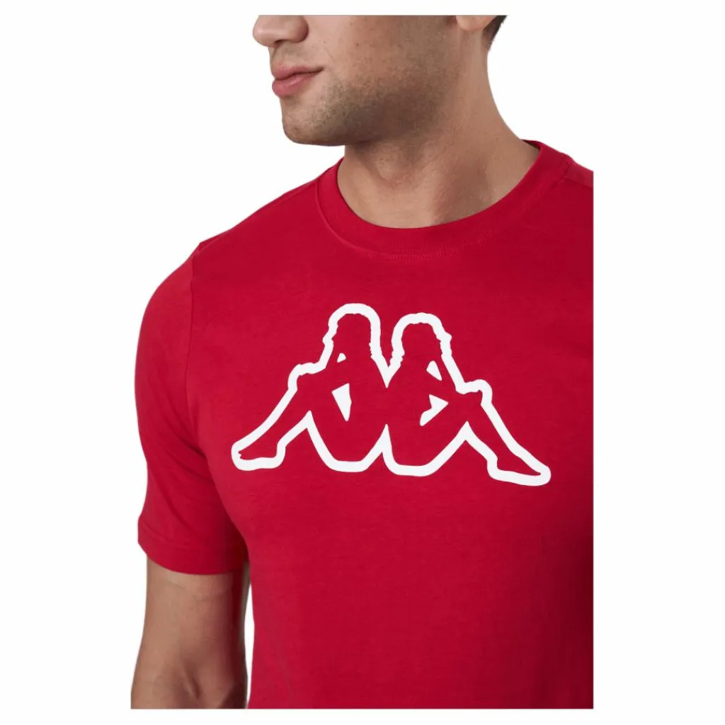 T-Shirt S/S, Cromen Red*Kappa New