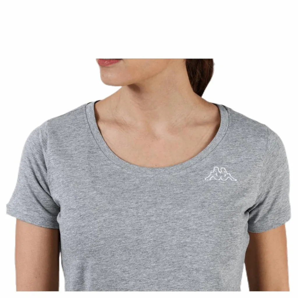 T-Shirt S/S, Logo Momba Grey*Kappa Hot