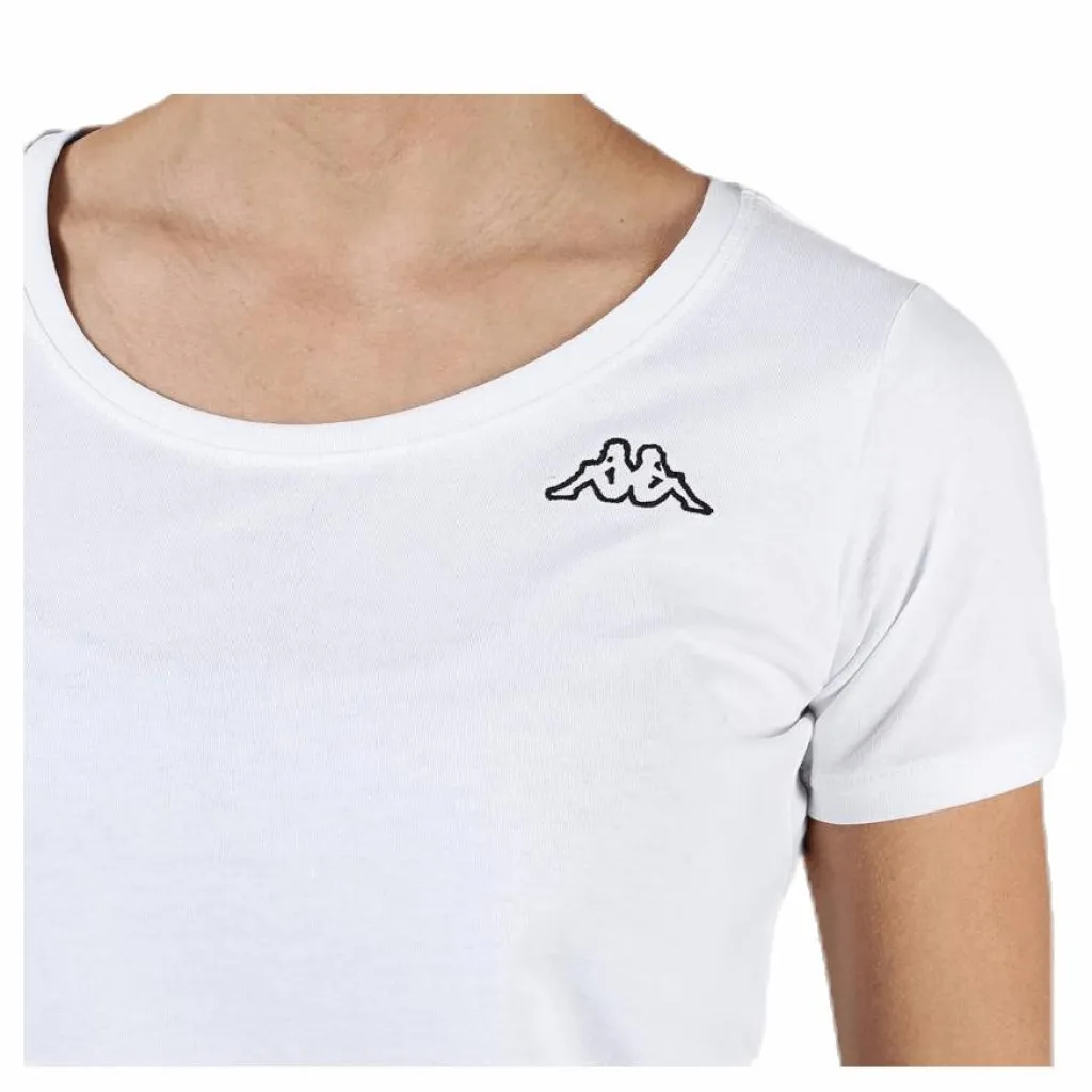 T-Shirt S/S, Logo Momba White*Kappa Discount