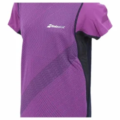 T-Shirt V-Neck Performance Purple*Babolat Discount