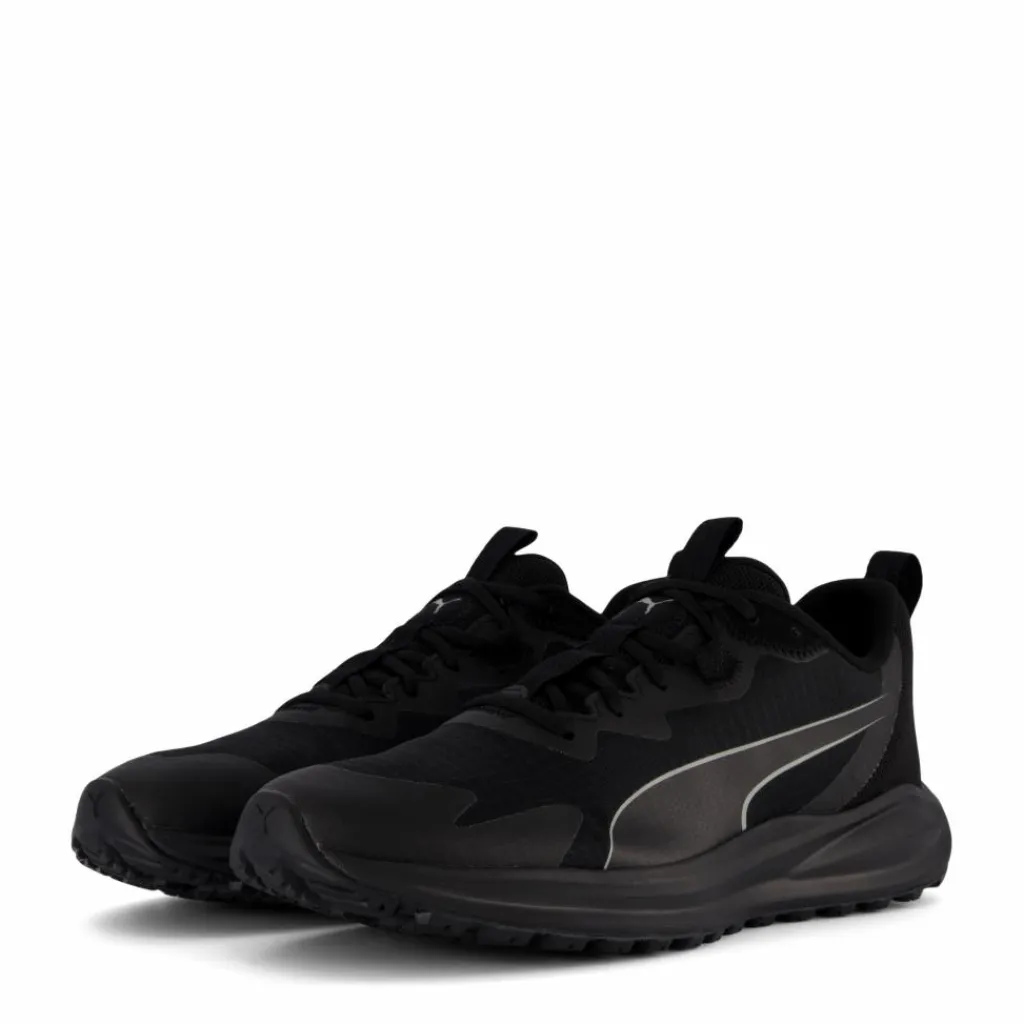 Puma Twitch Runner Trail Black-cool Mid Gray New