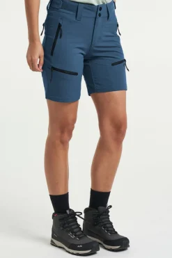 Tenson Txlite Flex Shorts W Midnight Navy Blå