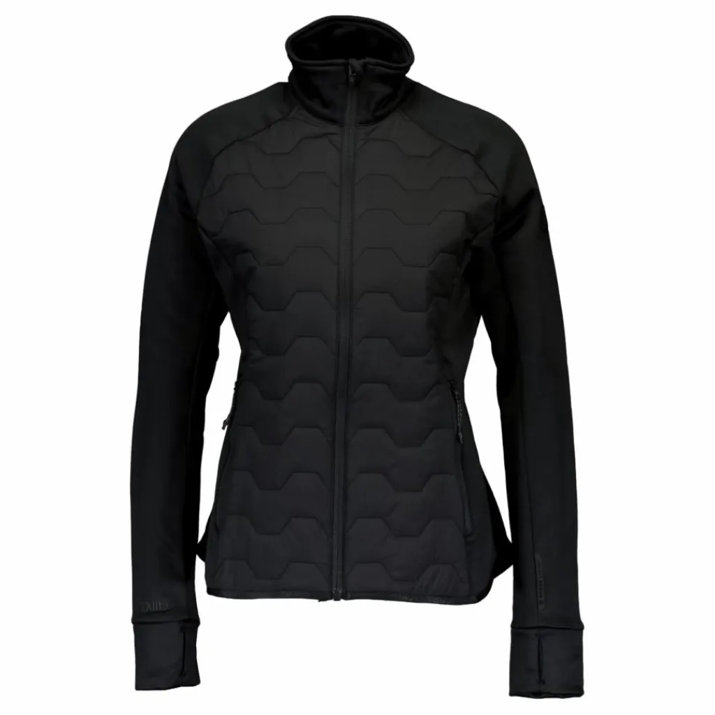 Txlite Hybrid Midlayer Zip Wom Black*Tenson Best
