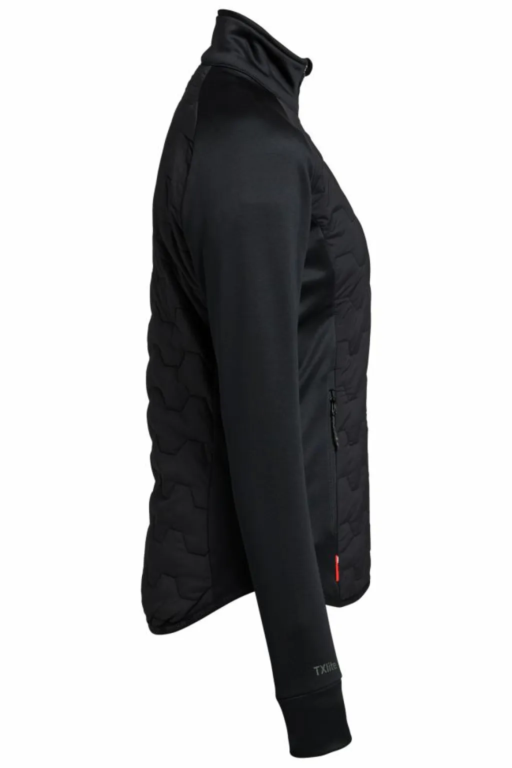 Txlite Hybrid Midlayer Zip Wom Black*Tenson Best