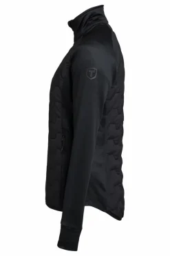 Txlite Hybrid Midlayer Zip Wom Black*Tenson Best
