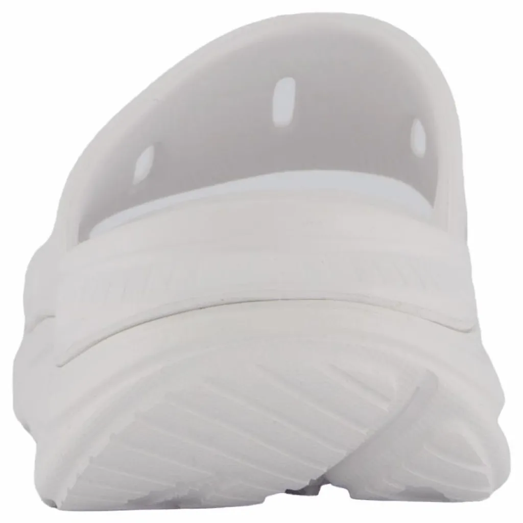 Hoka U Ora Recovery Slide 3 White / White Vit Sale