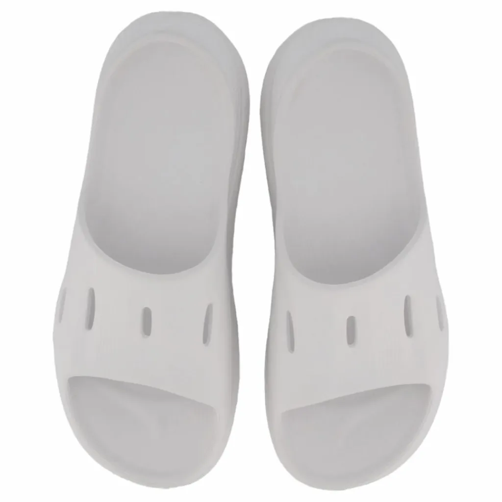 Hoka U Ora Recovery Slide 3 White / White Vit Sale