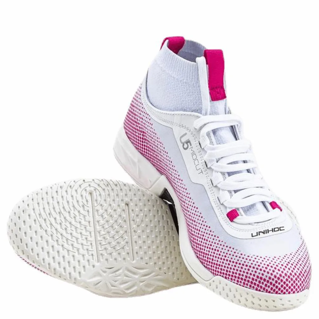 U5 Pro MidCut White*Unihoc Clearance