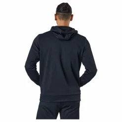 Under Armour Ua Armour Fleece Hoodie Black Blå New
