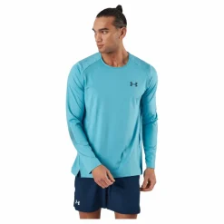 Ua Armourprint Ls Glacier Blue*Under Armour Discount